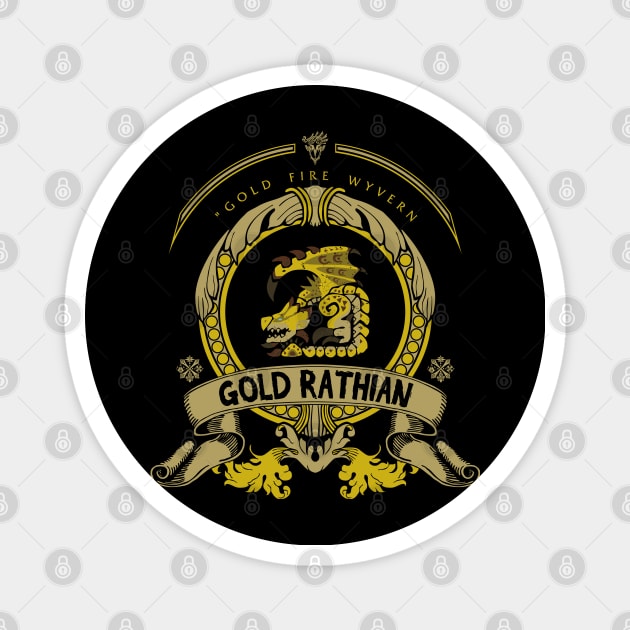 GOLD RATHIAN - CREST Magnet by Exion Crew